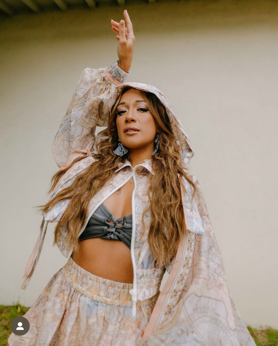 Hand Painted & Crafted Monarch Butterfly Earrings - "the Hirie Glam Wings"