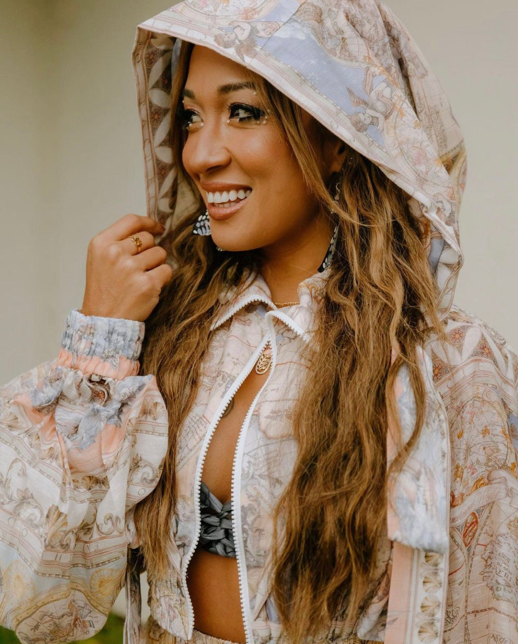 Hand Painted & Crafted Monarch Butterfly Earrings - "the Hirie Glam Wings"